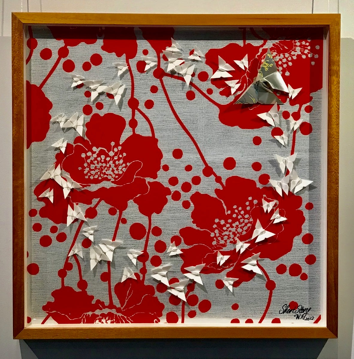 "Special Edition Circle of Life #1 (Natural Frame)" - WIL AND CARO