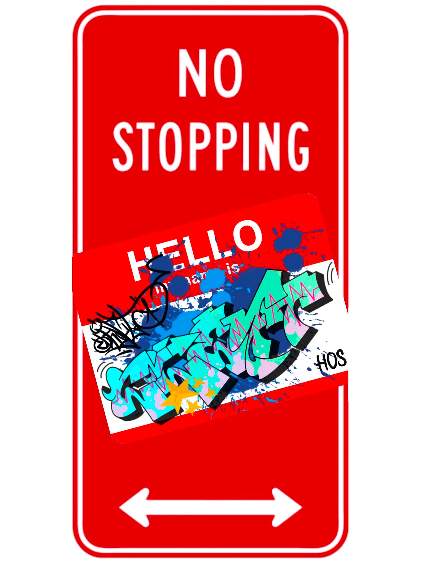 CLEFT - NO STOPPING GREEN CLEFT (A2 Print)
