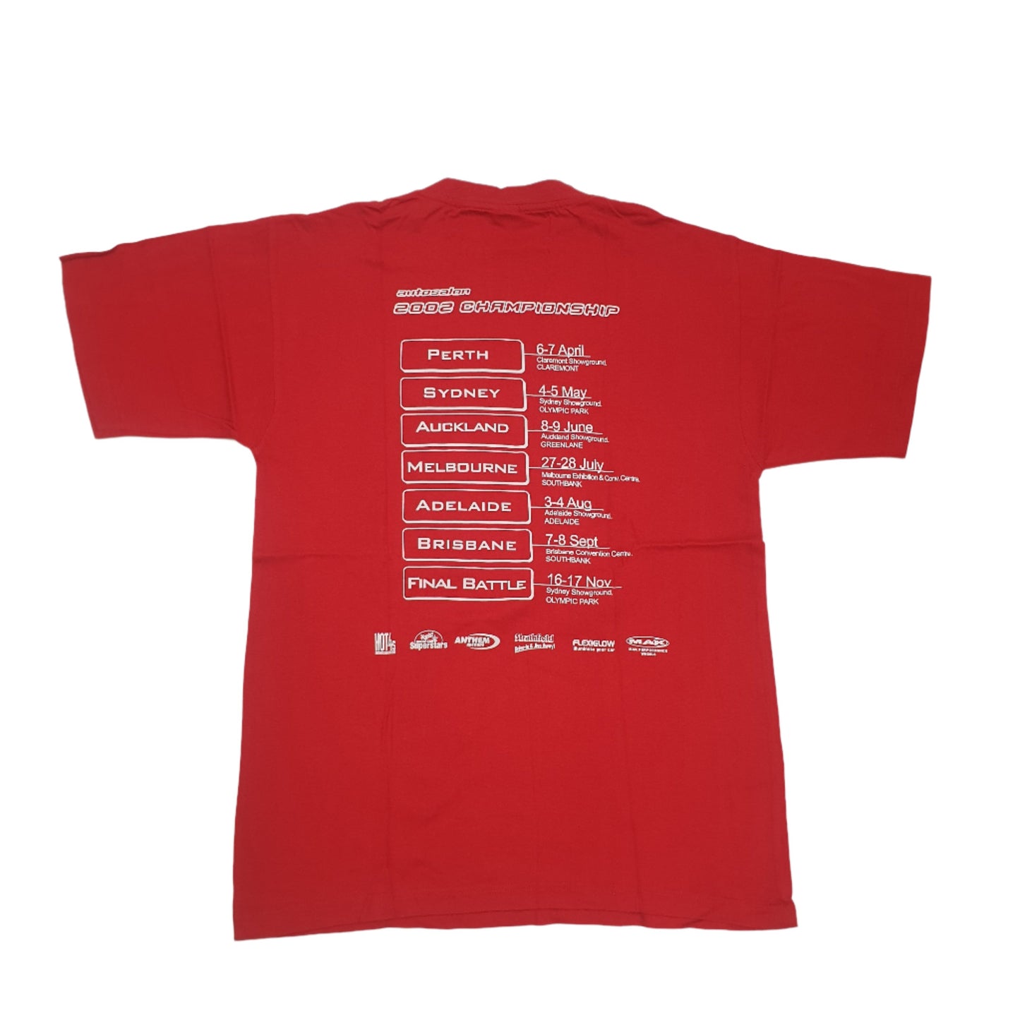 Short Sleeve T-Shirt AutoSalon 2002 Championship