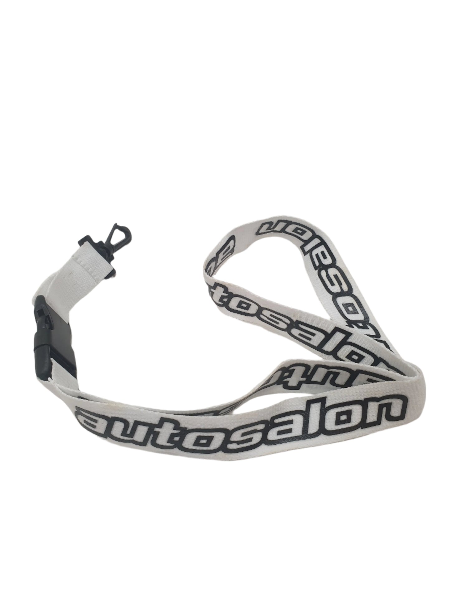 Lanyard AutoSalon White - Black