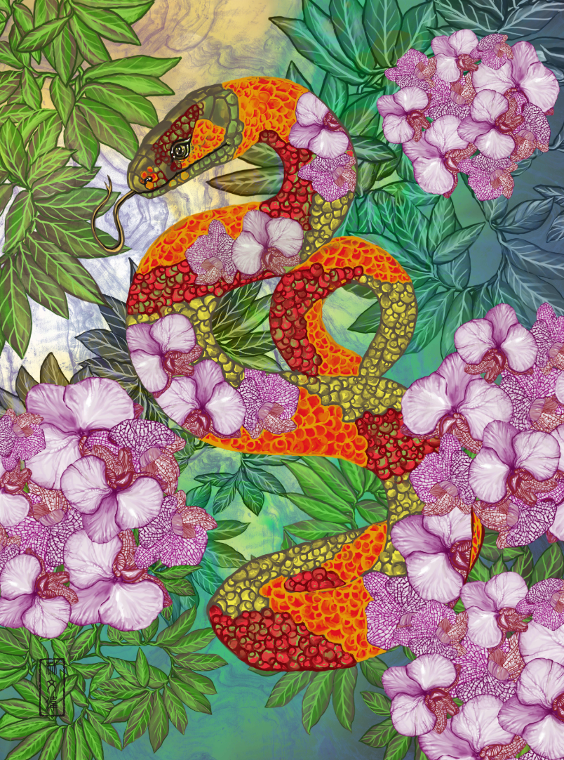 "Year of the Snake: Enigmatic Eden" - ANTHONY VAN LAM