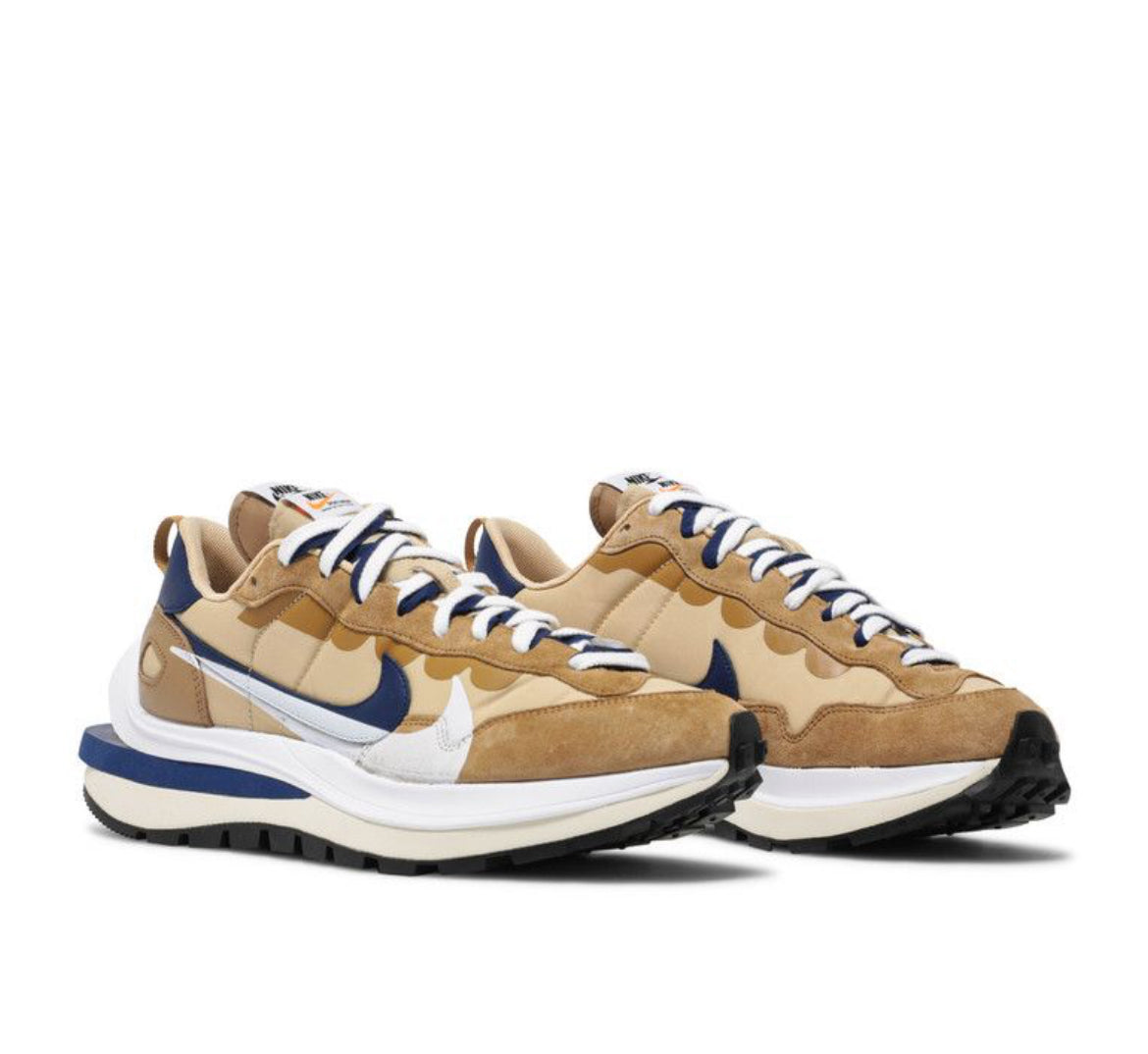 Nike Sacai Vaporwaffle Sesame Blue Void