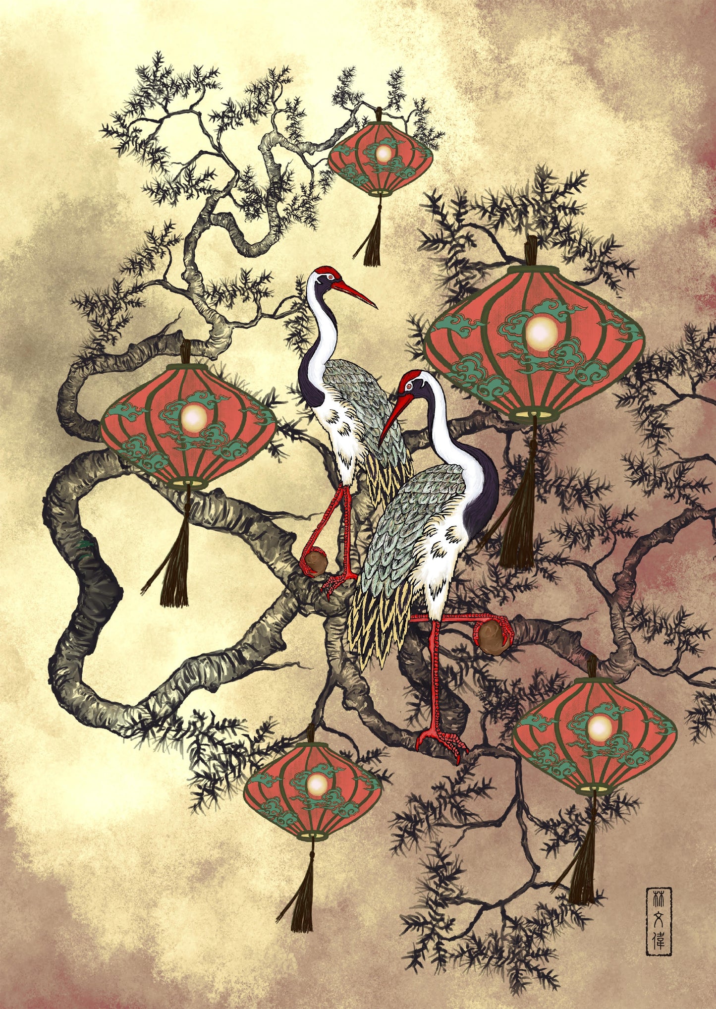"Romancing Crane" - ANTHONY VAN LAM