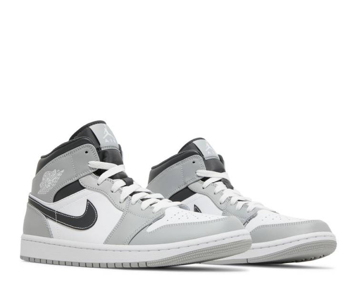 AirJordan 1 Mid Light Smoke Grey