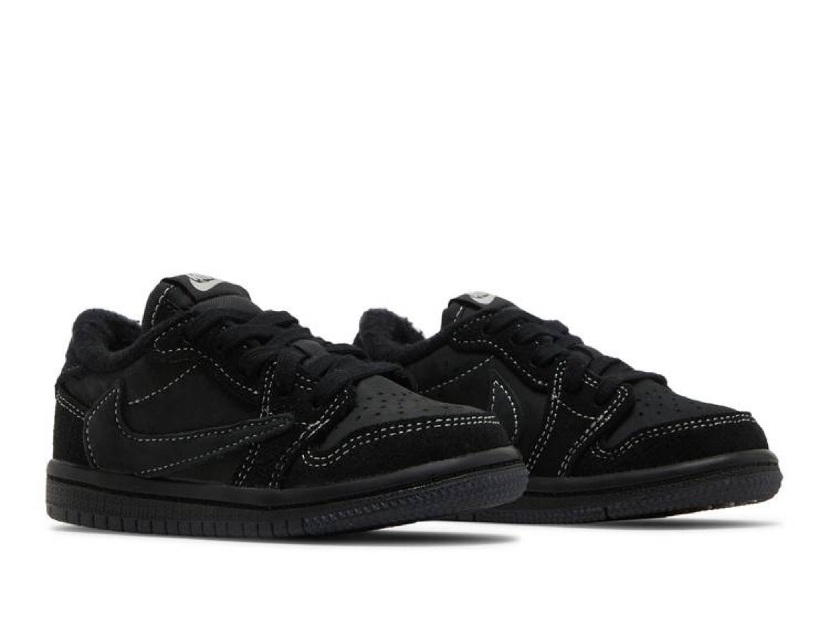AirJordan 1 x Travis Scott Black Phantom Toddler